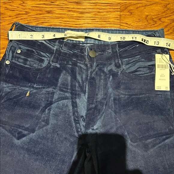 Dark Blue Flared Jeans Pilcro - Picture 8 of 11